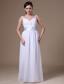 Empire Straps Floor-length Wedding Dress With Belt
