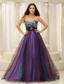 Leopard Sweetheart and Belt For Dama Dresses for Quinceanera Colorful Tulle In Texas