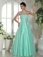Apple Green Sweetheart Beaded and Rhinestones Prom Dress For Custom Made In Dearborn