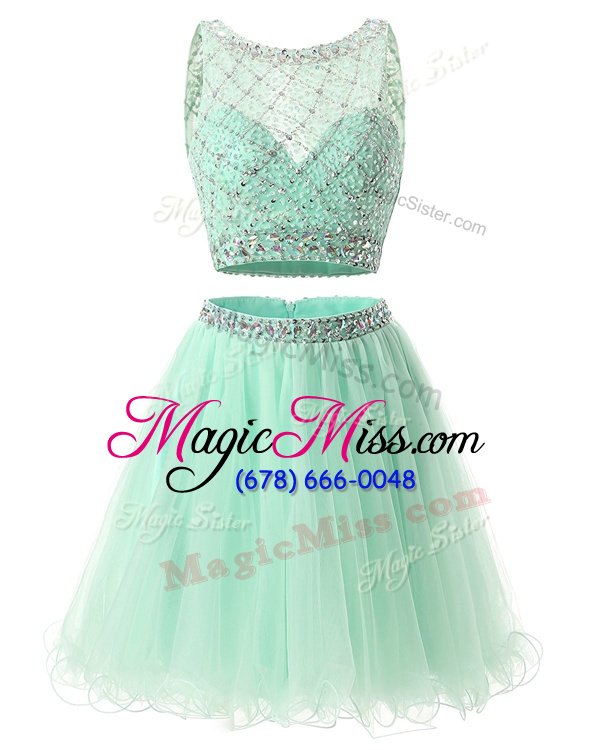 Graceful Sweetheart Sleeveless Organza Prom Gown Beading and Belt Side Zipper