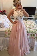 Fabulous Scoop Sleeveless Side Zipper Floor Length Lace Military Ball Gown