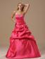 Coral Red In Lansing Michigan City For 2013 Prom Dress With Appliques Decorate Bust
