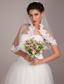 Elegant Pink/ White Round Wedding Bridal Bouquet