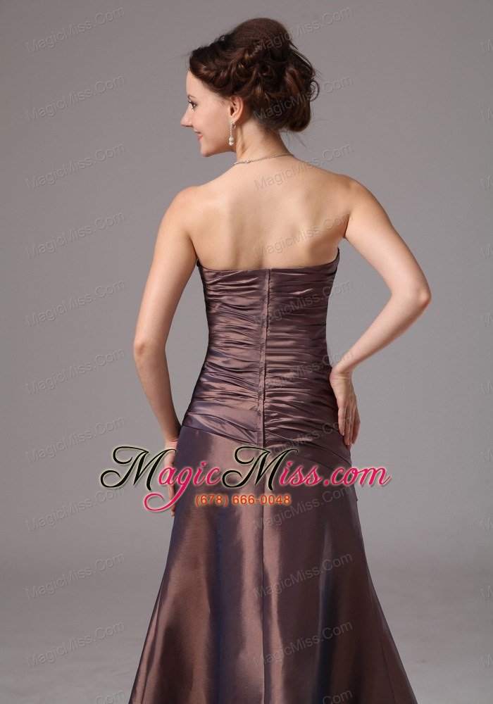 wholesale brown ruch mother of the bride dress for custom made in marietta georgia