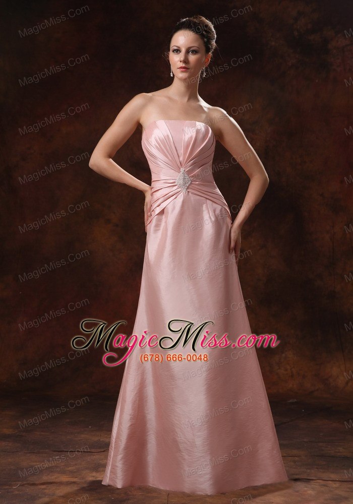 wholesale baby pink ruch and appliques mother of the bride dress with jacket for custom made in college park georgia