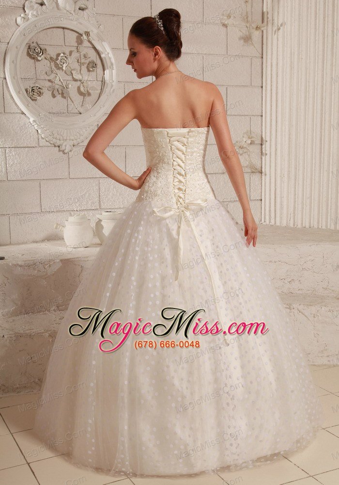 wholesale strapless appliques ball gown special tulle and taffeta wedding dress floor-length