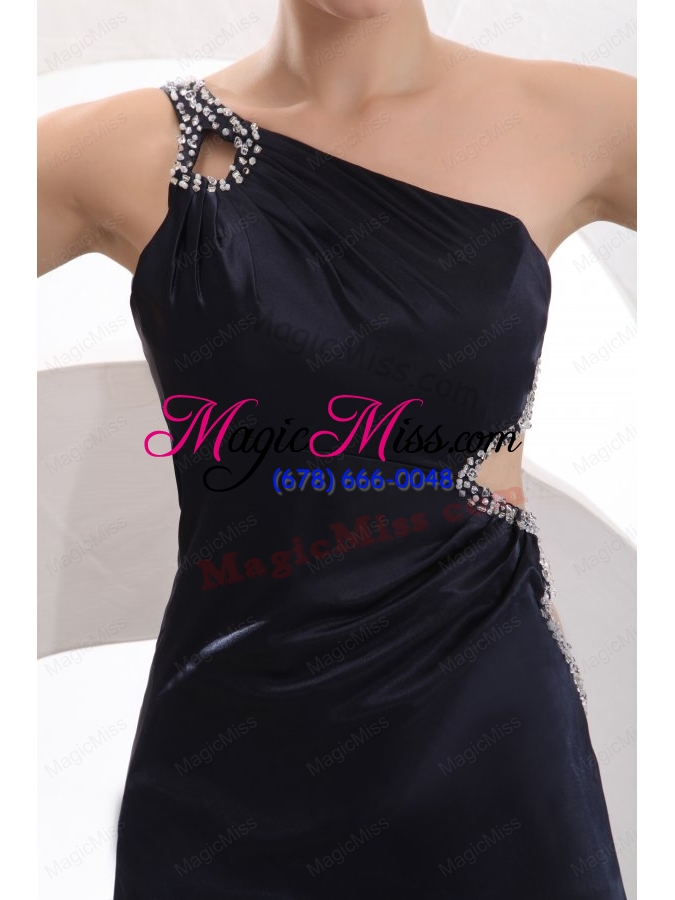 wholesale sexy column one shoulder navy blue mother of the bride dresses with criss cross