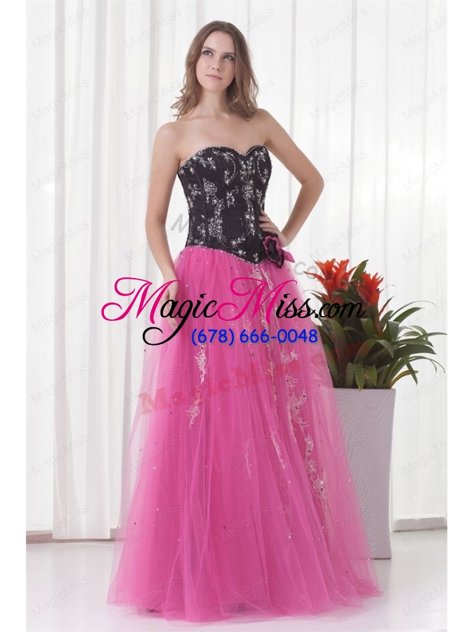 wholesale princess sweetheart tulle lace up beading prom dress in pink