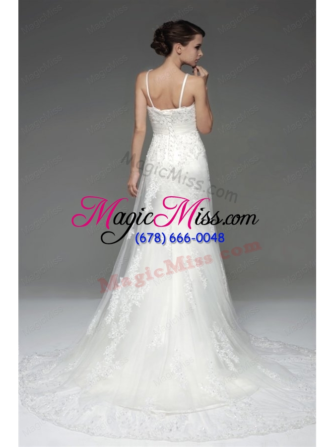 wholesale luxurious memraid sweetheart sweep train wedding dress with lace