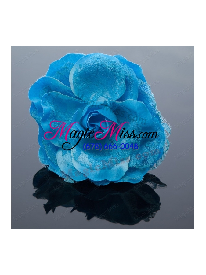 wholesale 2015 beautiful blue lace fascinators for wedding