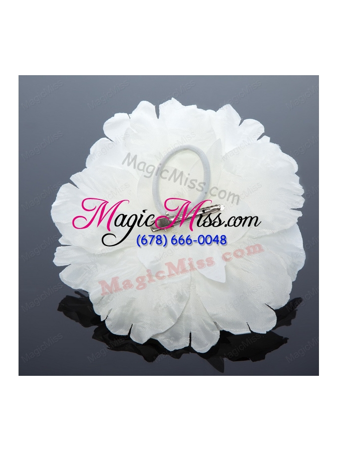 wholesale 2015 simple white tulle fascinators for outdoor