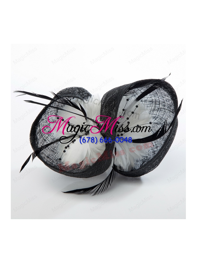 wholesale 2015 feather tulle red hair ornament for women
