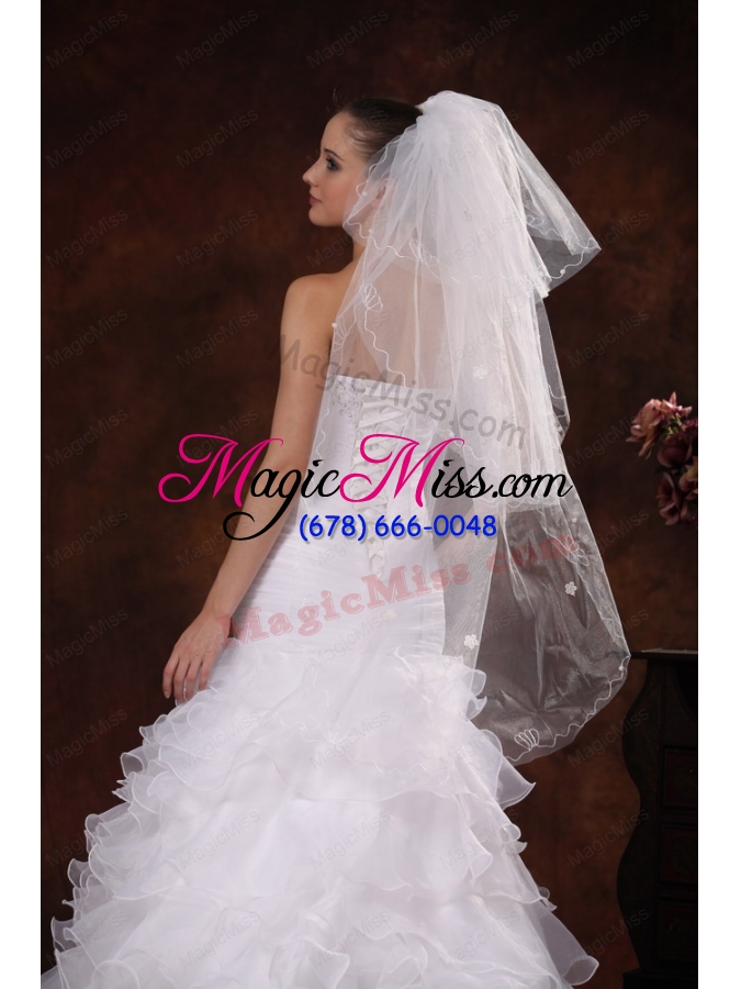 wholesale royal discount 2 layers tulle bridal veils