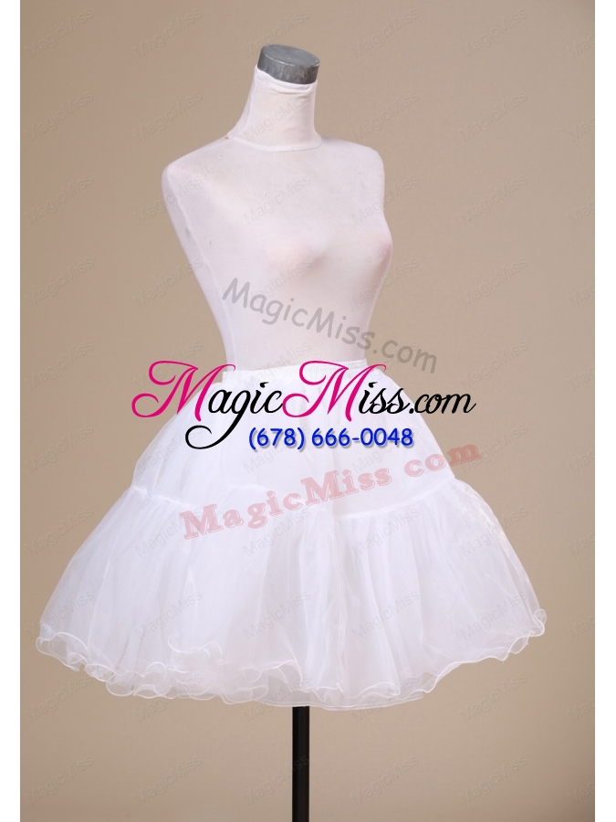 wholesale 2013 new arrival white mini length petticoat