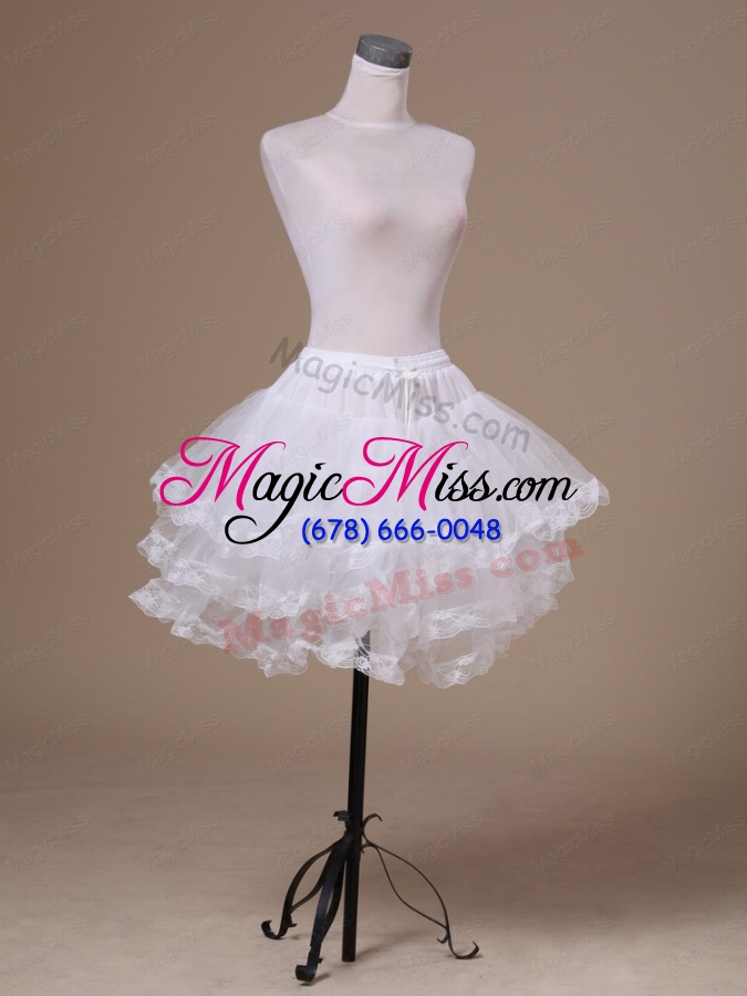 wholesale ball gown tulle mini length unique wedding petticoat