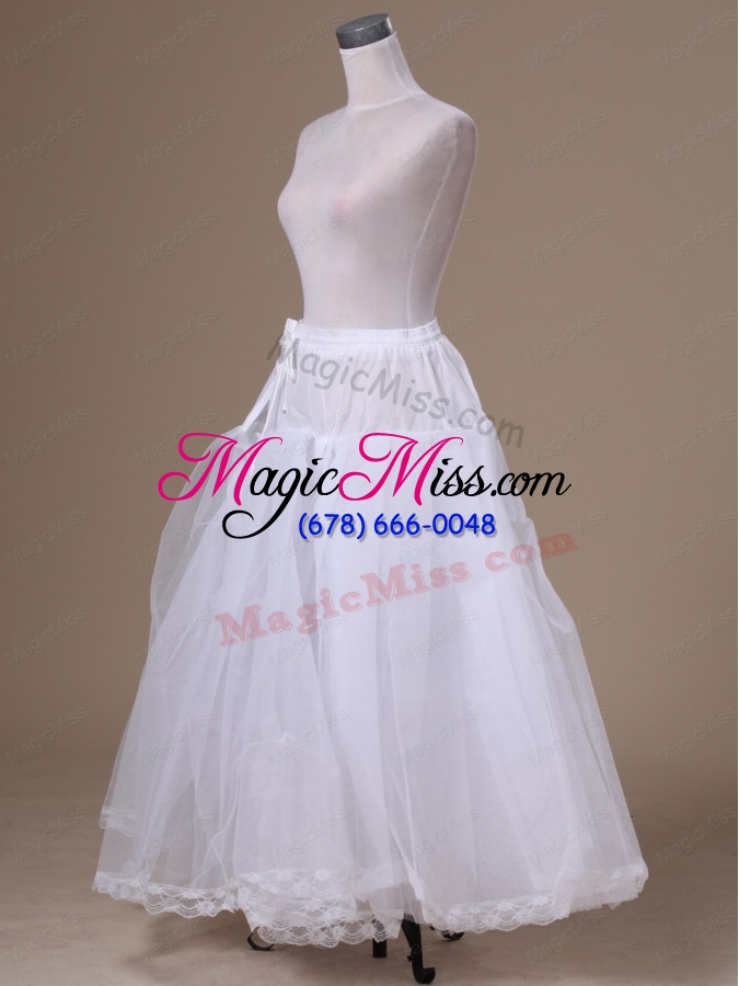 wholesale perfect organza ankle length petticoat