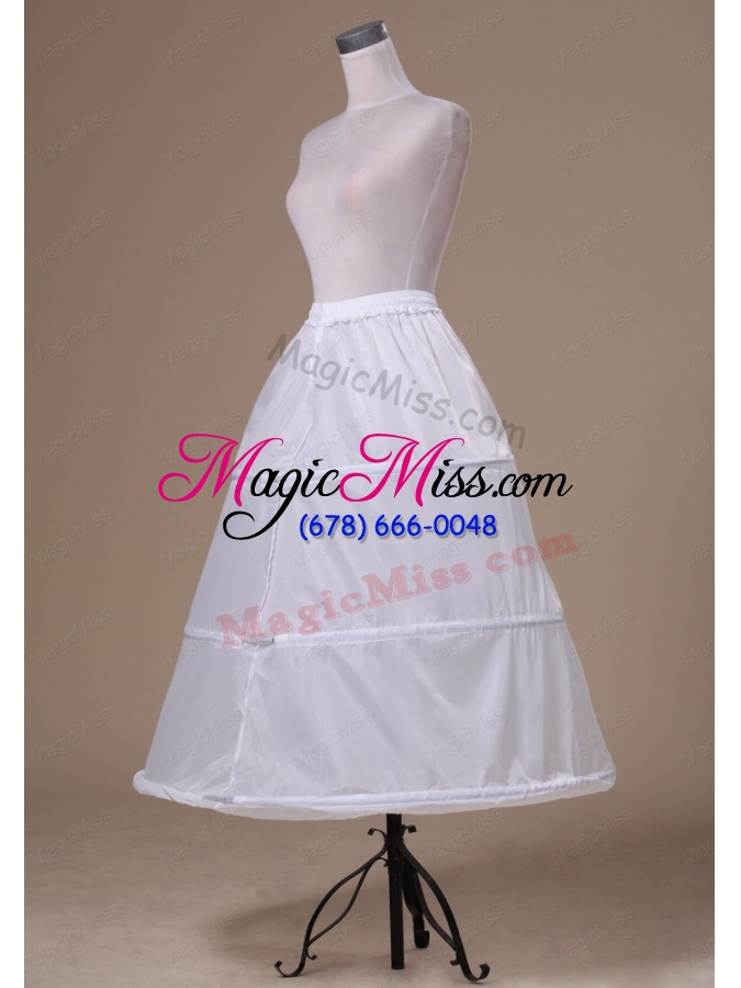 wholesale modest organza floor length wedding petticoat
