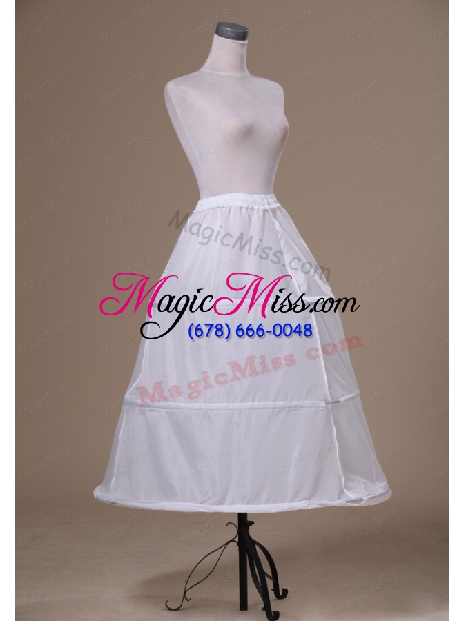 wholesale modest organza floor length wedding petticoat