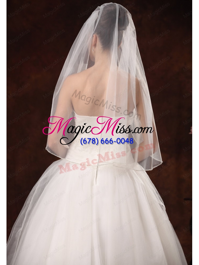 wholesale cheap drop tulle bridal veils for wedding