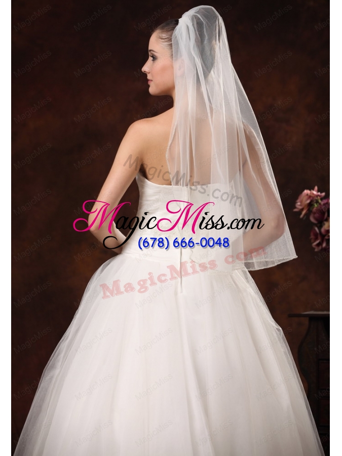 wholesale cheap drop tulle bridal veils for wedding
