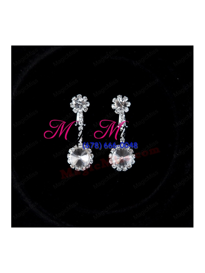 wholesale exquisite alloy with rhinestone pearl ladies' jewelry sets