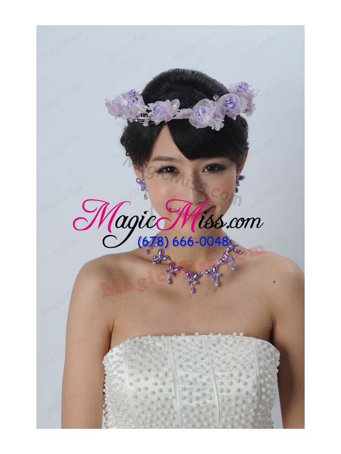 wholesale alloy with imitation pearl ladies' jewelry sets