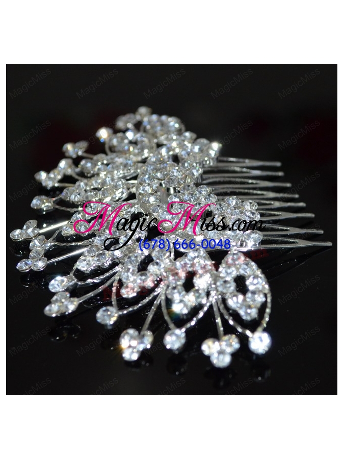 wholesale cute tiara adorned with shining rhinestone