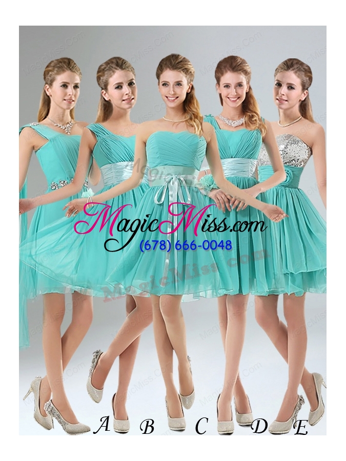 wholesale perfect belt ruching sweetheart a line bridesmaid dress for 2015