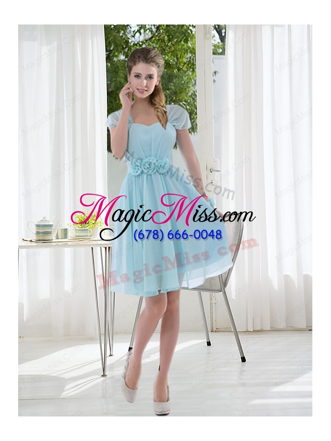 wholesale 2015 ruching zipper up wonderful bridesmaid dress