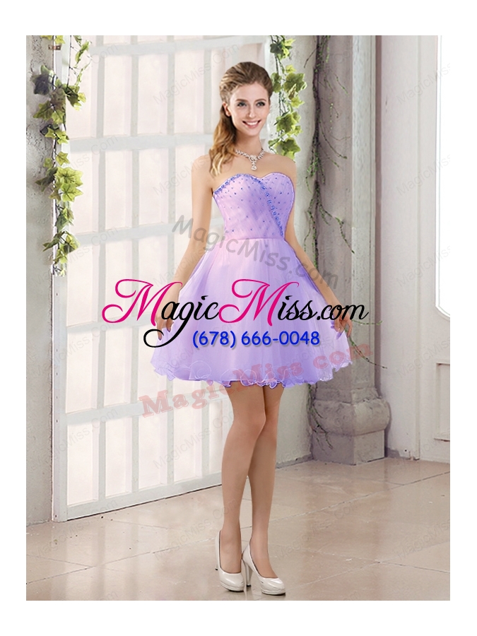 wholesale 2015 sturning sweetheart a line  bridesmaid dress with beading
