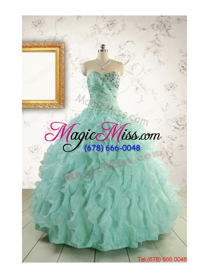 wholesale new style ball gown beading quinceanera dress with sweetheart