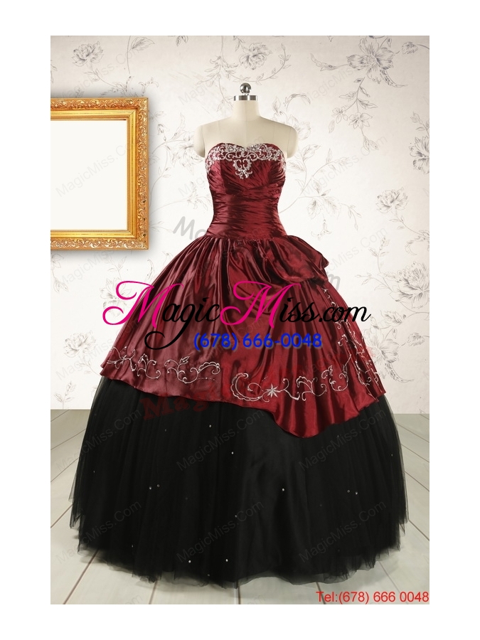 wholesale trendy sweetheart quinceanera dresses for 2015