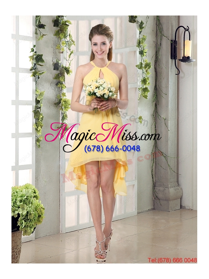 wholesale discount fashionable decorated dama dresses in chiffon