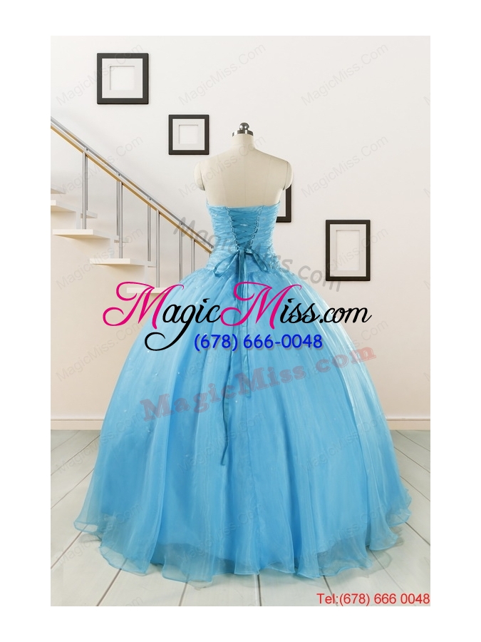wholesale cheap strapless quinceanera dresses with appliques