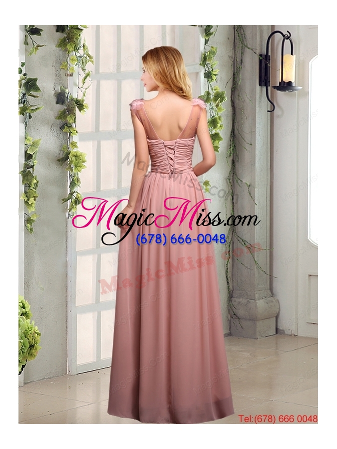 wholesale scoop empire ruching 2015 decent dama dresses
