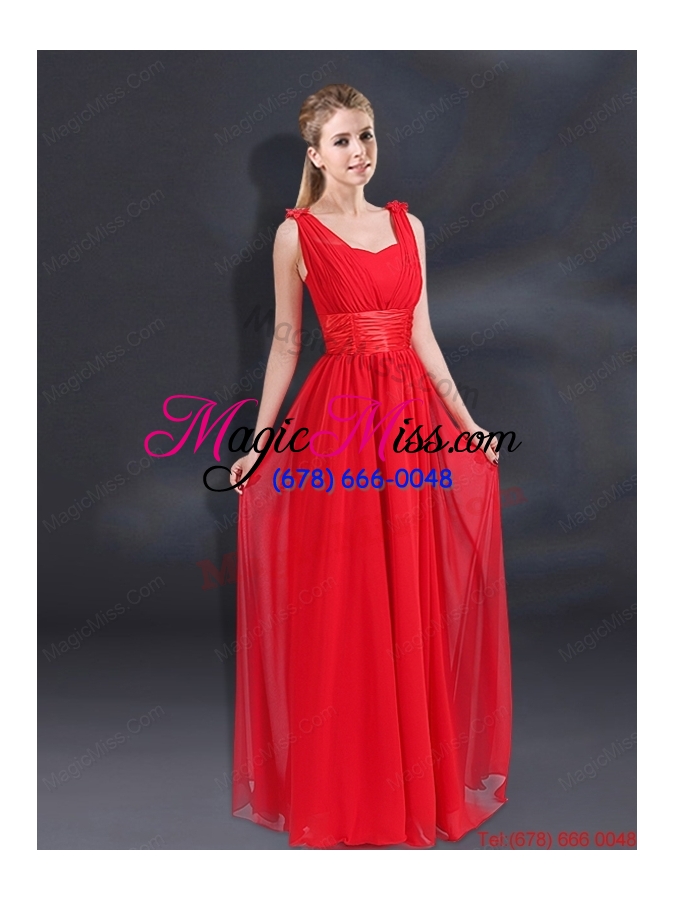 wholesale ruching empire 2015 feminine dama dresses