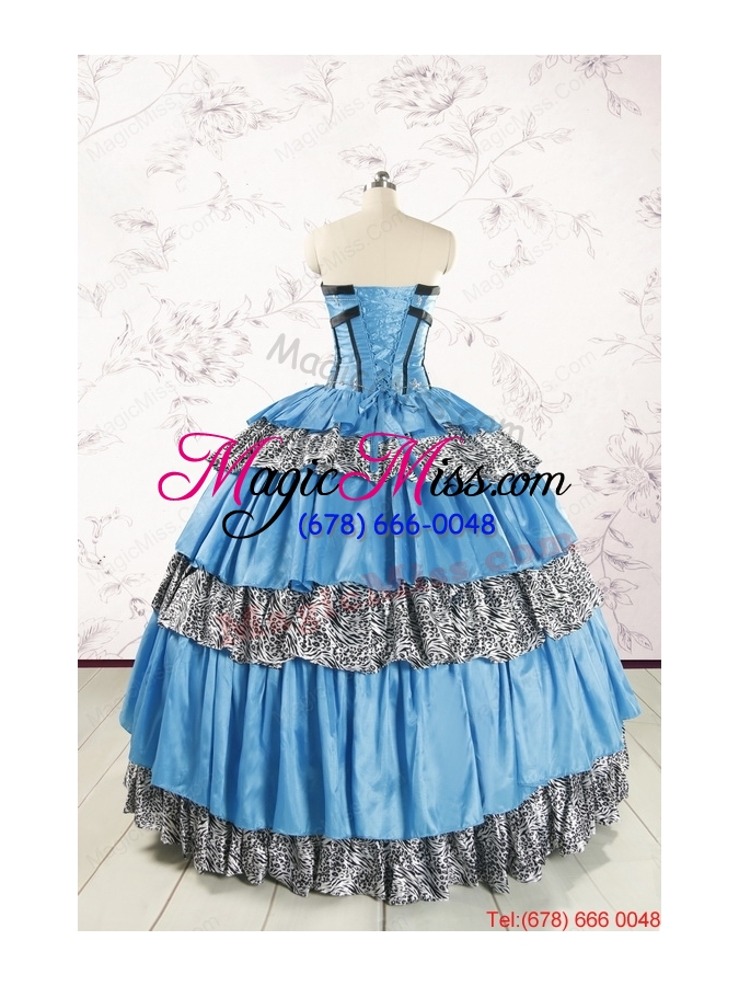 wholesale unique beading sweetheart ball gown quinceanera dresses for 2015