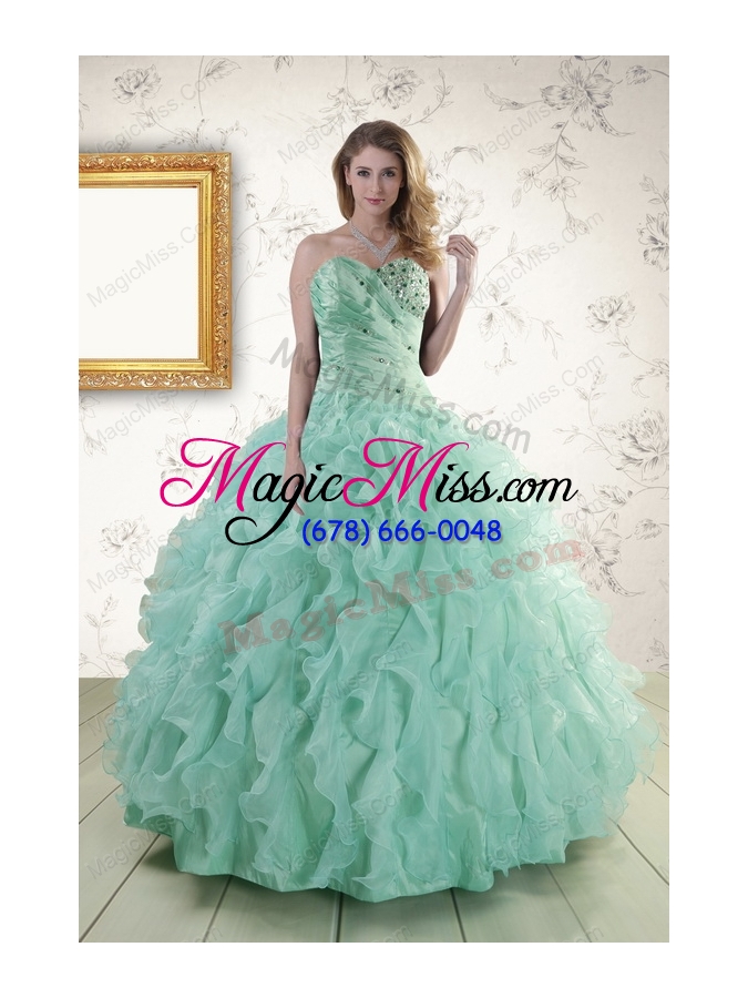 wholesale new style ball gown beading quinceanera dress with sweetheart