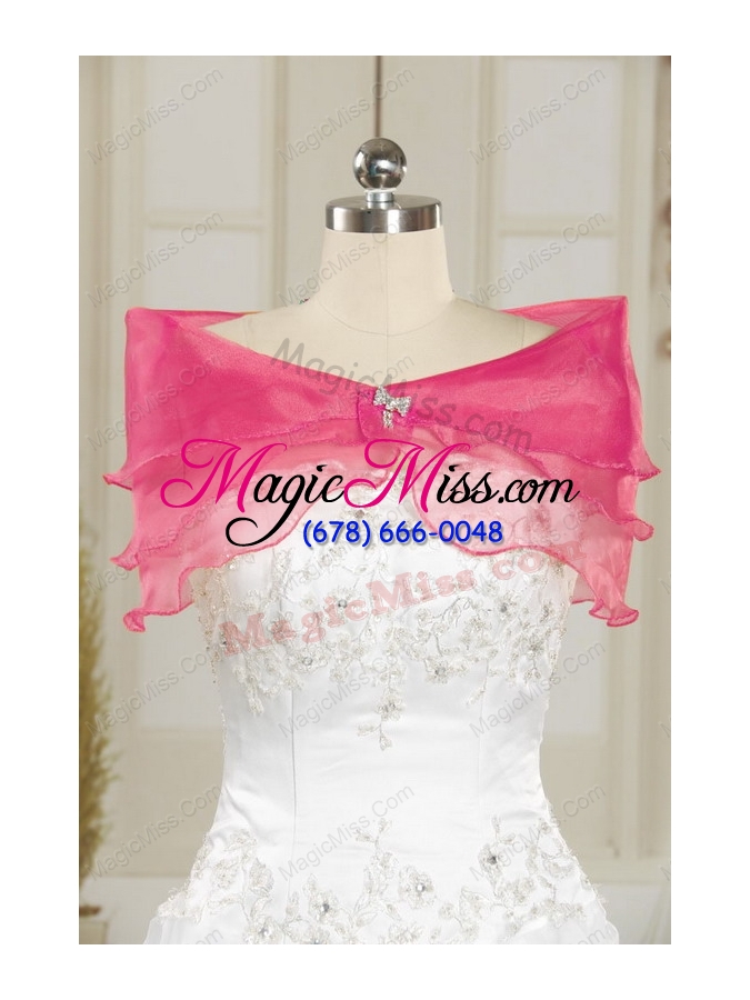wholesale unique halter belt beading white 2015 quinceanera dresses