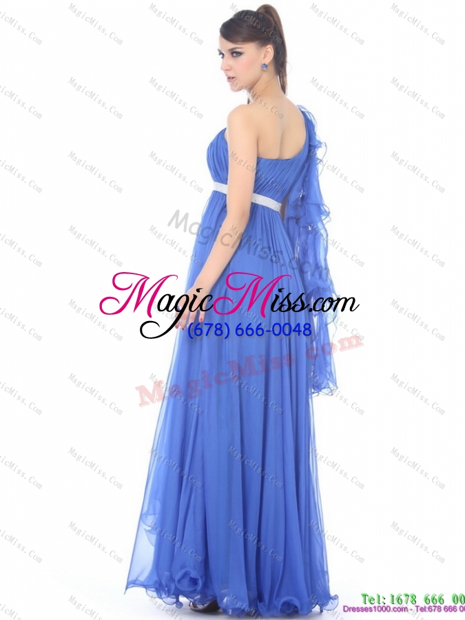 wholesale perfect halter top long prom dresses with sash and ruffles