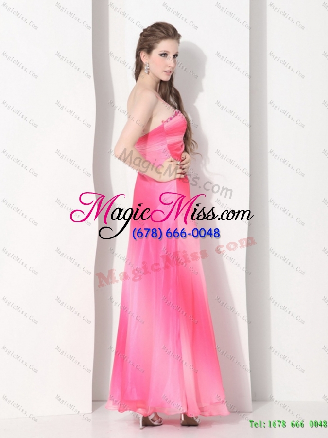 wholesale remarkable 2015 spaghetti straps prom dress in multi color