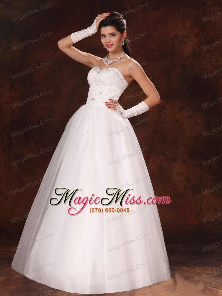 wholesale sweetheart beaded tulle modest garden wedding dress custom made for 2013 in birmingham alabama