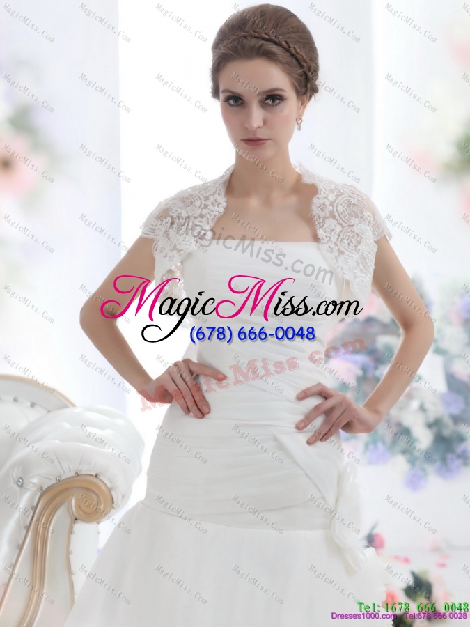 wholesale fashionable a line strapless wedding dress for 2015