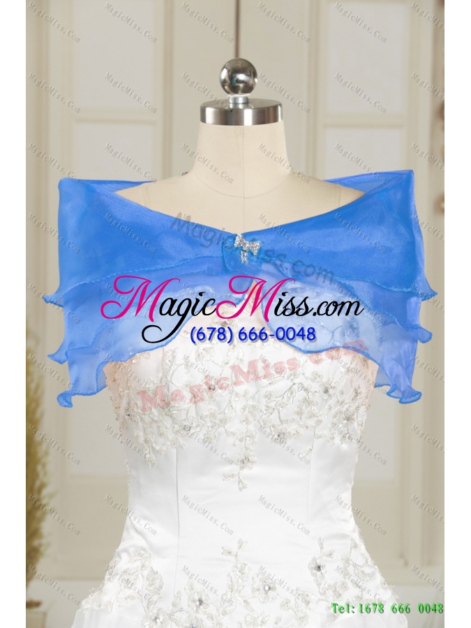 wholesale sophisticated sweetheart teal sweet 16 dresses with appliques and ruffles