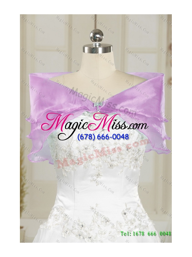 wholesale 2015 discount beading and ruffles sweetheart quinceanera dresses in baby pink