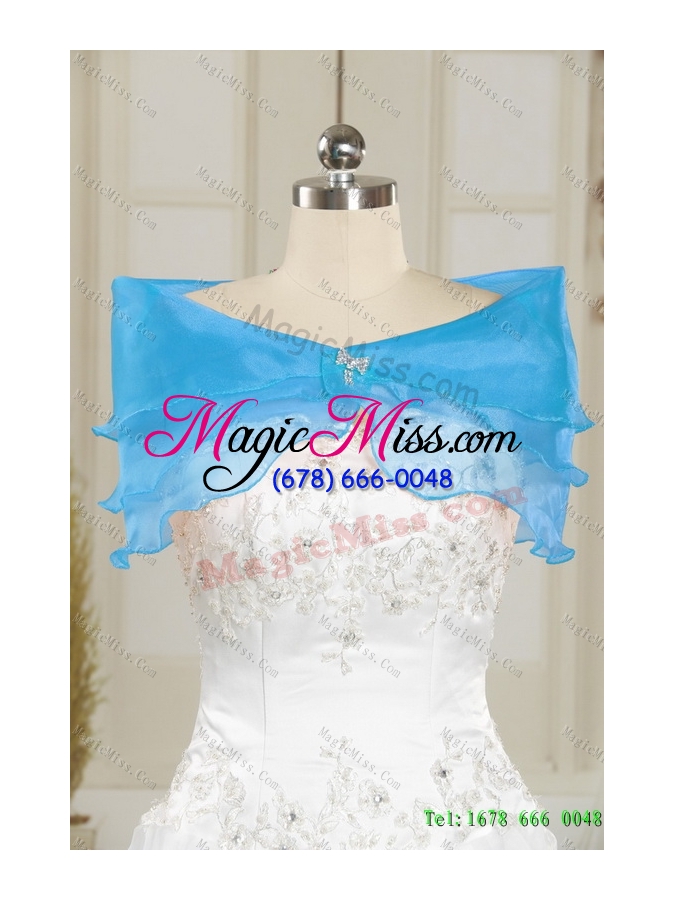 wholesale new style spaghetti straps 2015 quinceanera dresses with beading