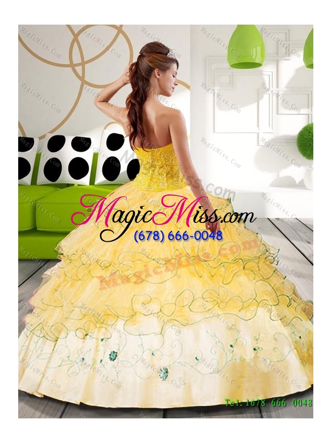 wholesale 2015 plus size quinceanera dresses sweet 15 dresses with appliques