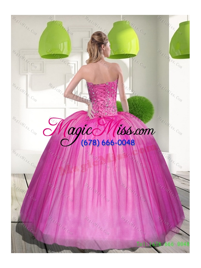 wholesale 2015 wholesale beading sweetheart ball gown quinceanera dresses