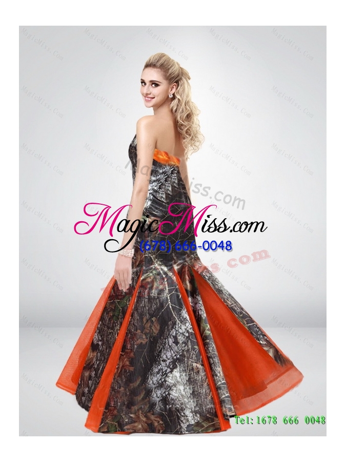 wholesale new mermaid halter top 2015 camo prom dresses
