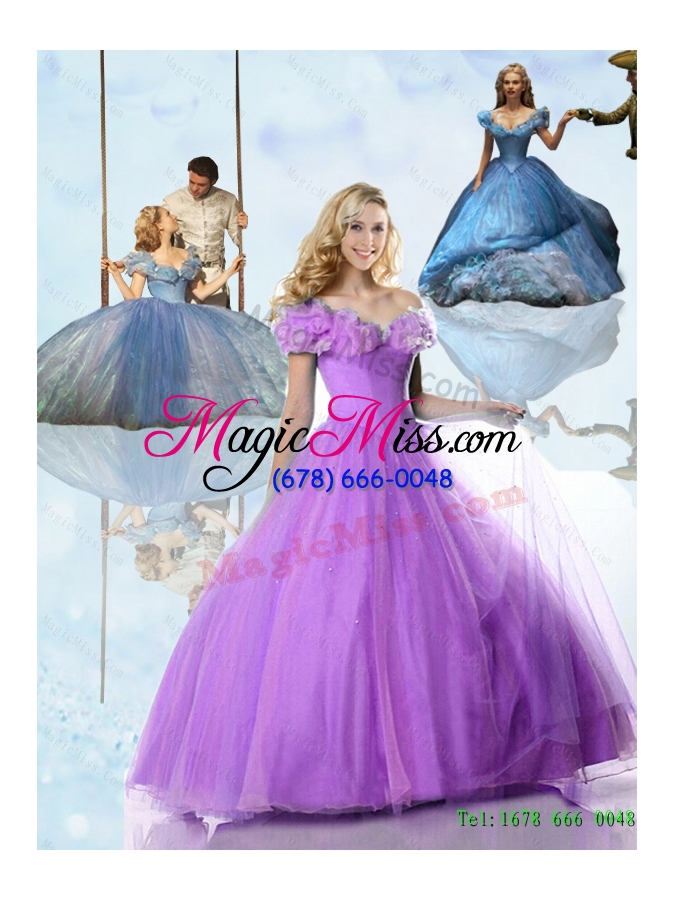 wholesale a line lilac 2015 summer perfect cinderella quinceanera dresses